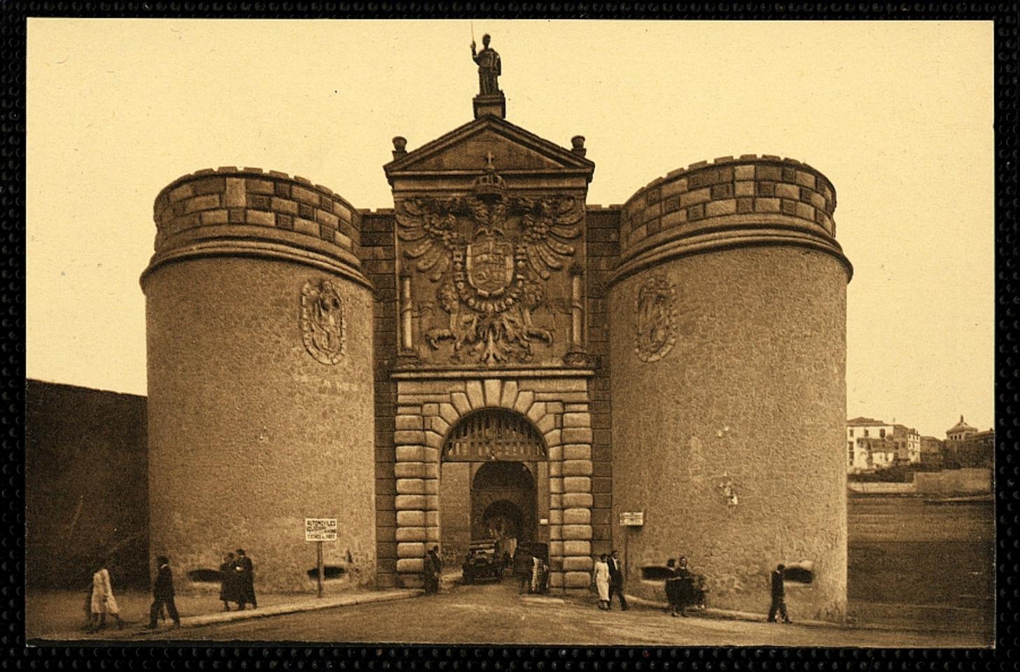 Toledo : Puerta de Visagra / L. Roisin, fot.-. [Imagen]