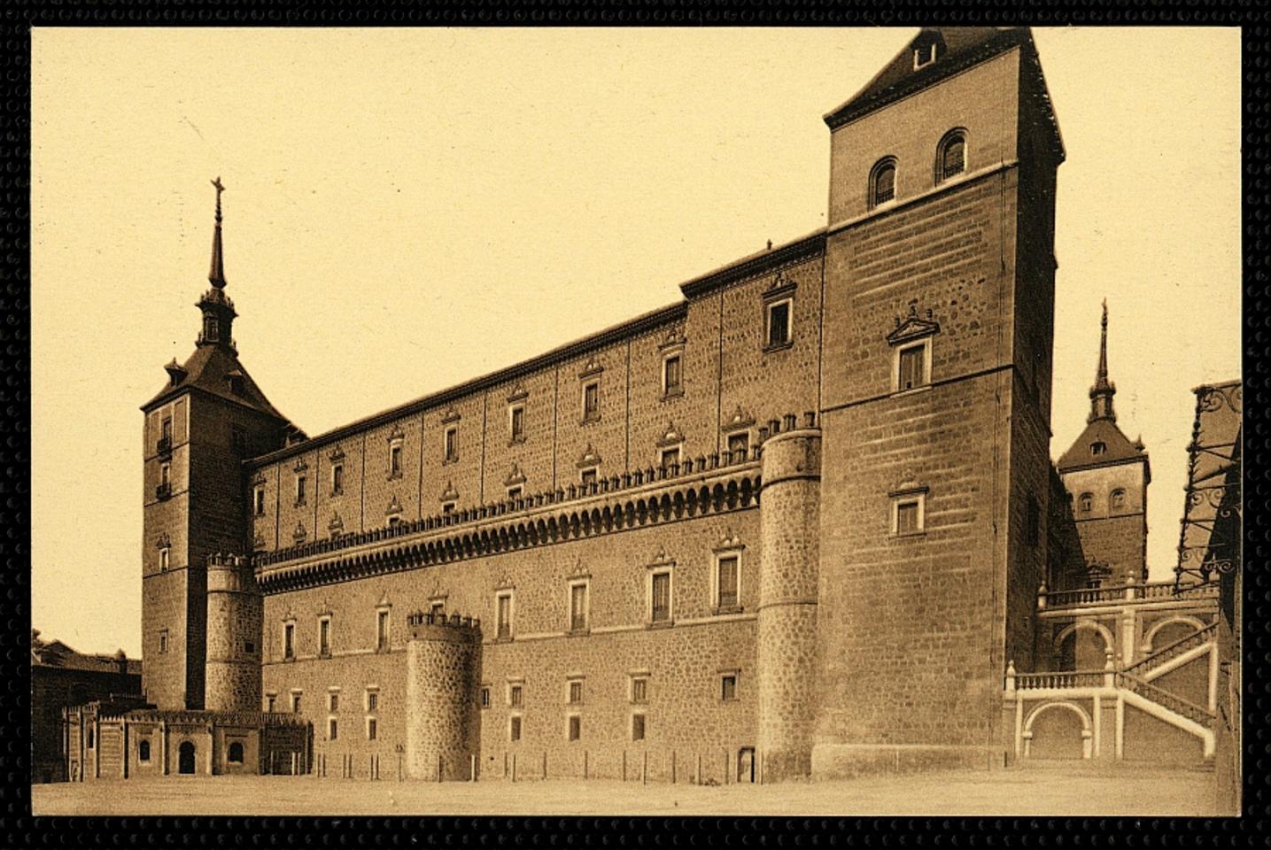 Toledo : Alcázar - Academia de Infantería / L. Roisin, fot.-. [Imagen]