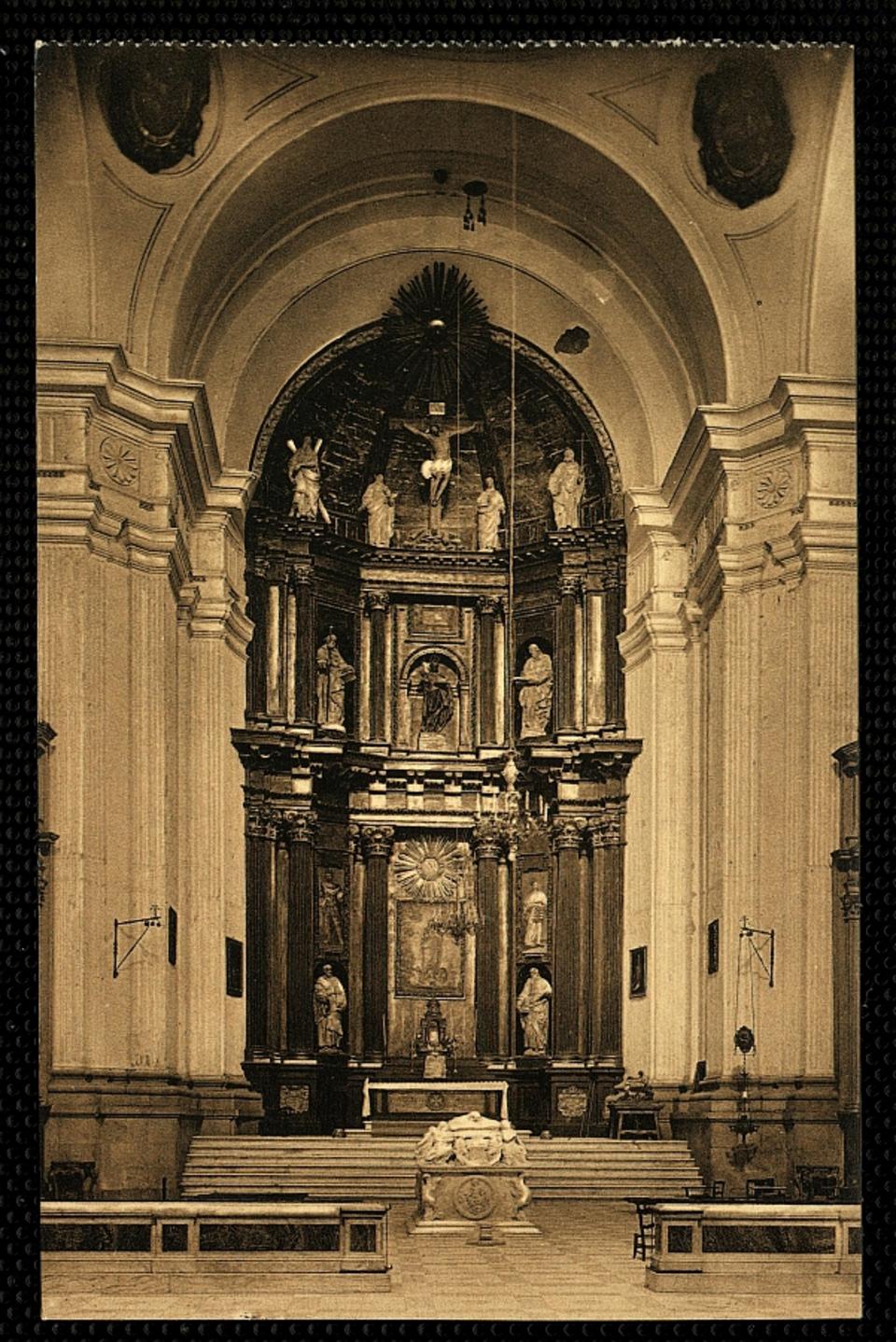 Toledo : Interior de la Iglesia del Hospital de San Juan Bautista / L. Roisin, fot.-. [Imagen]