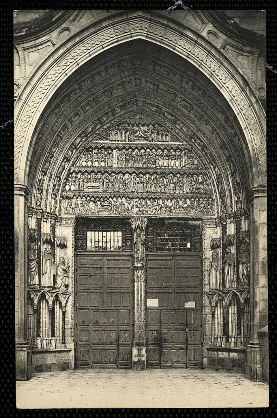 Toledo : Catedral - Puerta del Reloj / L. Roisin, fot.-. [Imagen]