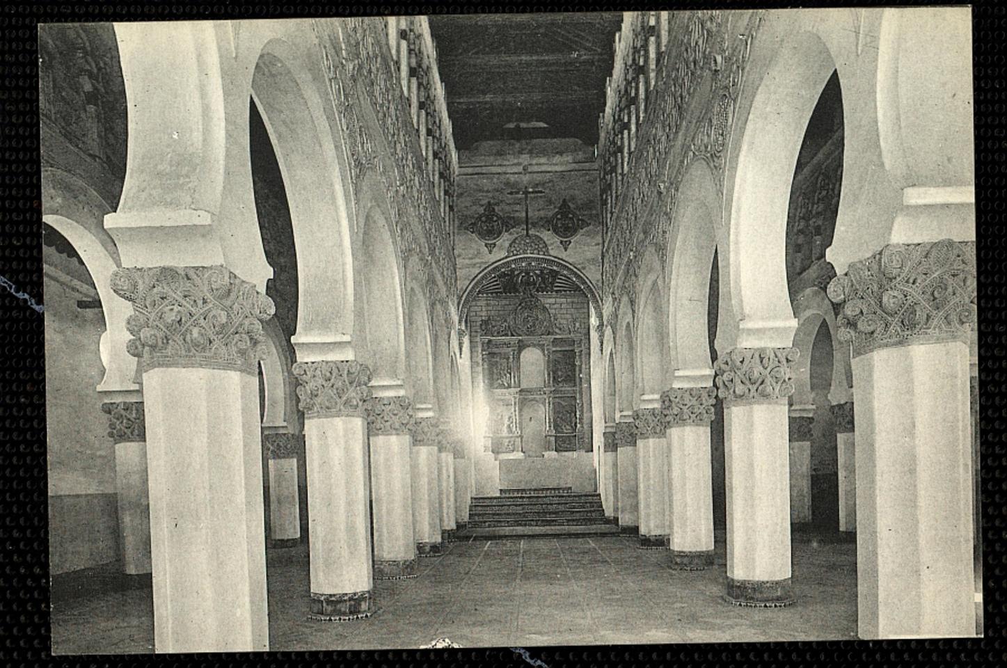 Toledo : Sinagoga de Santa María la Blanca / L. Roisin, fot.-. [Imagen]