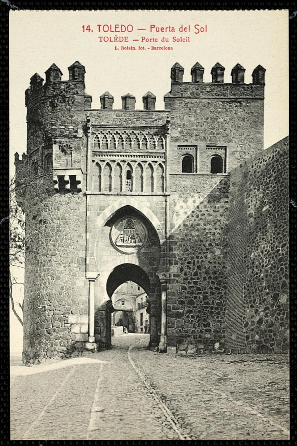 Toledo : Puerta del Sol / L. Roisin, fot.-. [Imagen]