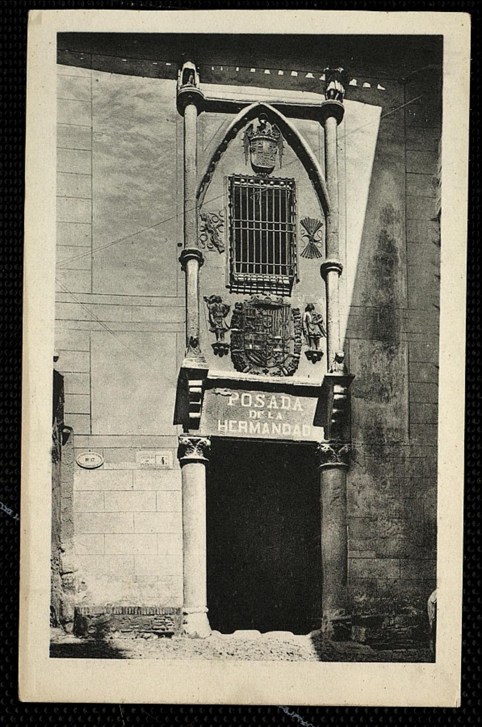 Toledo : Posada de la Hermandad / L. Roisin, fot.-. [Imagen]