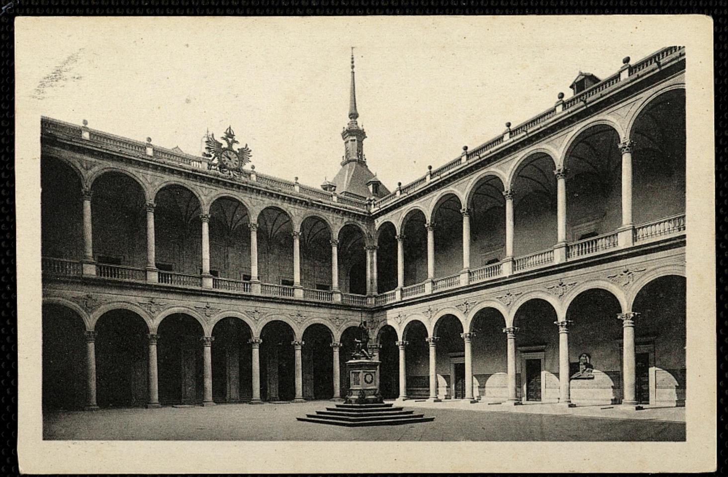 Toledo : Patio del Alcázar / L. Roisin, fot.-. [Imagen]