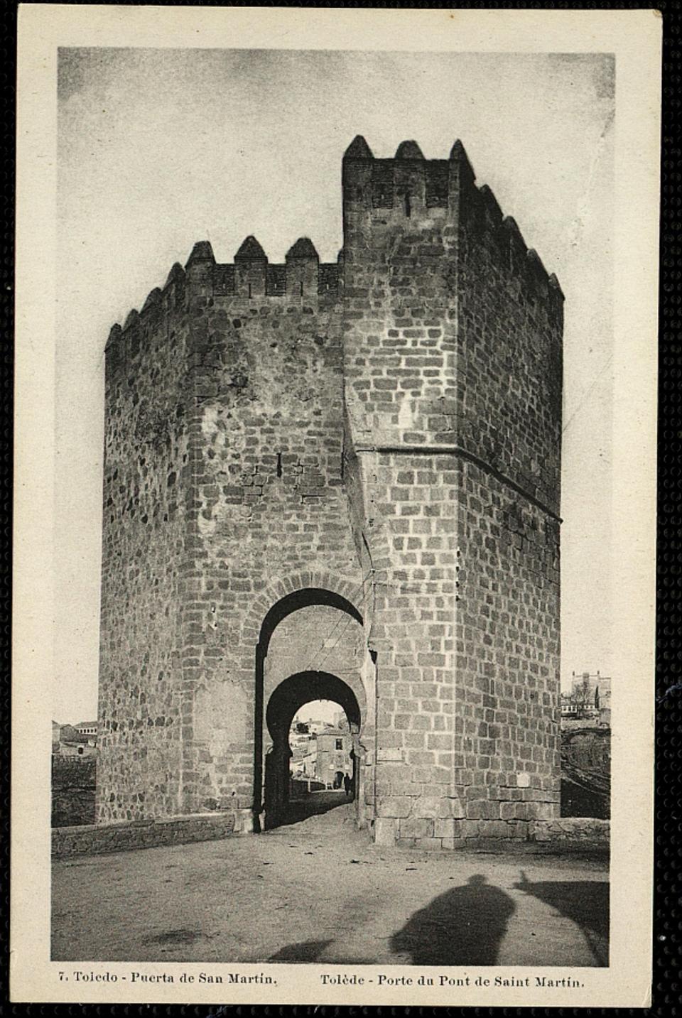 Toledo : Puerta de San Martín / L. Roisin, fot.-. [Imagen]