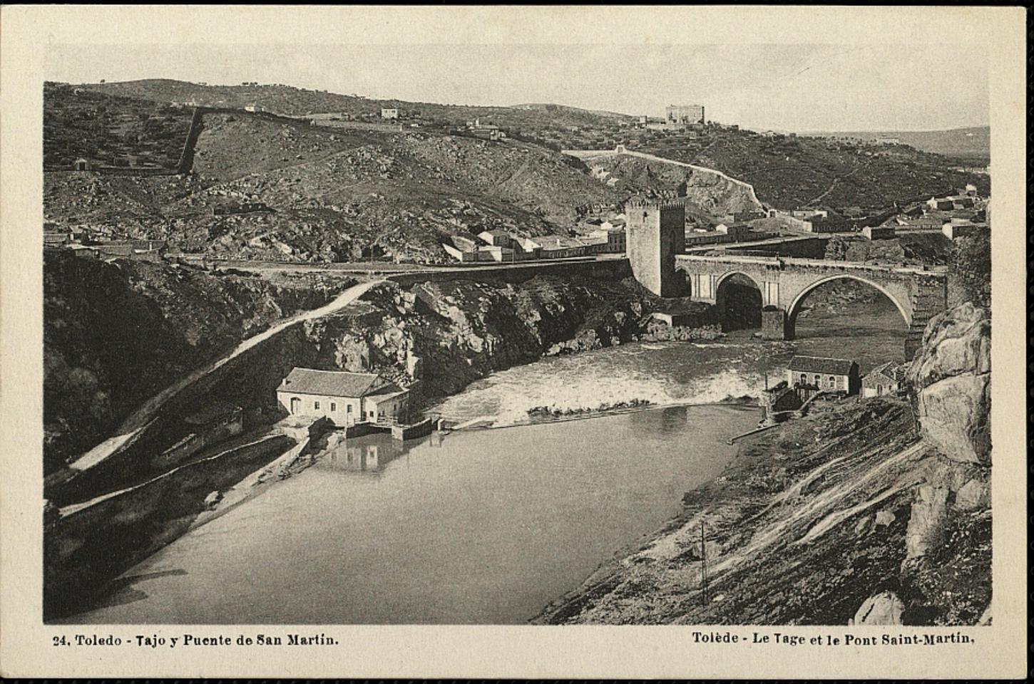 Toledo : Tajo y Puente de San Martín / L. Roisin, fot.-. [Imagen]