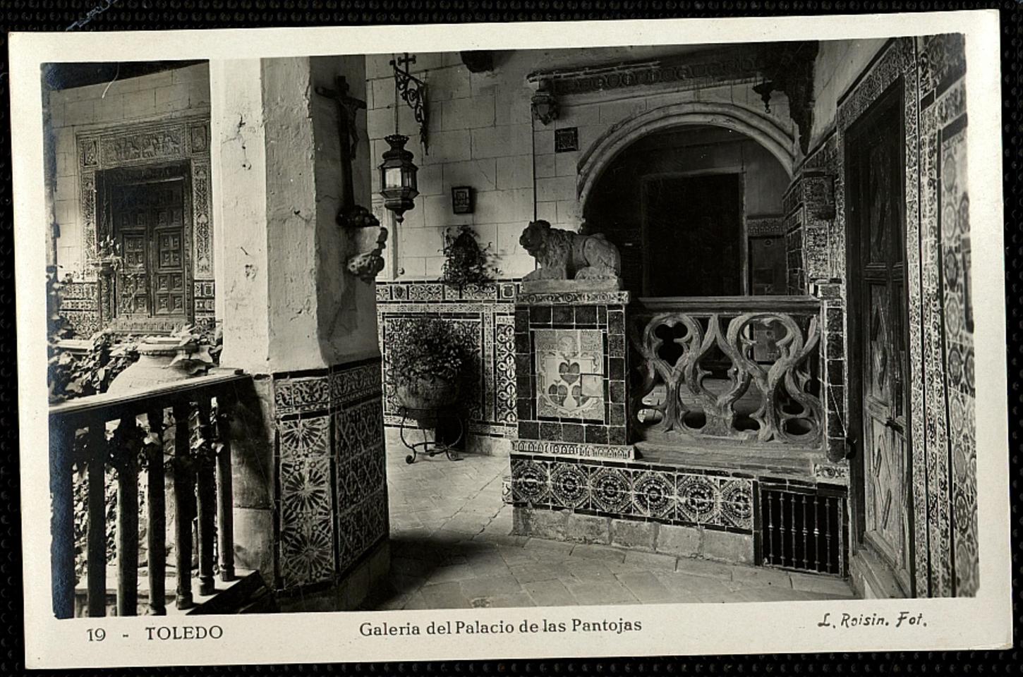 Toledo : Galería del Palacio de los Pantojas / L. Roisin, fot.-. [Imagen]