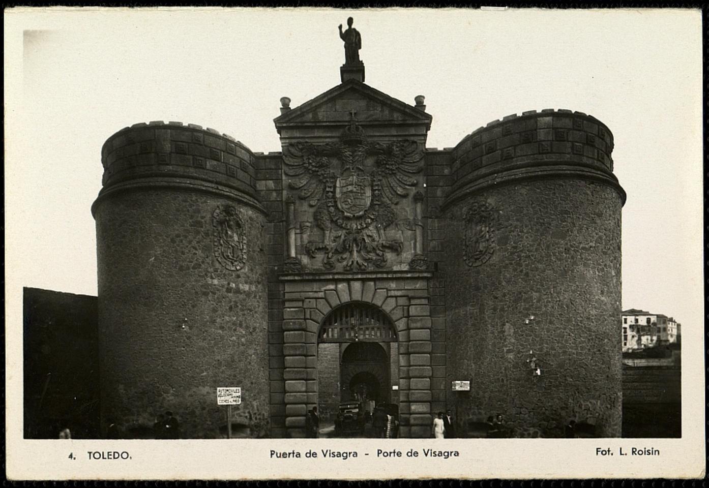 Toledo : Puerta de Visagra / Fot. L. Roisin.-. [Imagen]