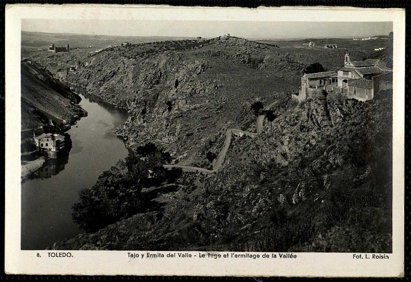 Toledo : Tajo y Ermita del Valle / Fot. L. Roisin.-. [Imagen]