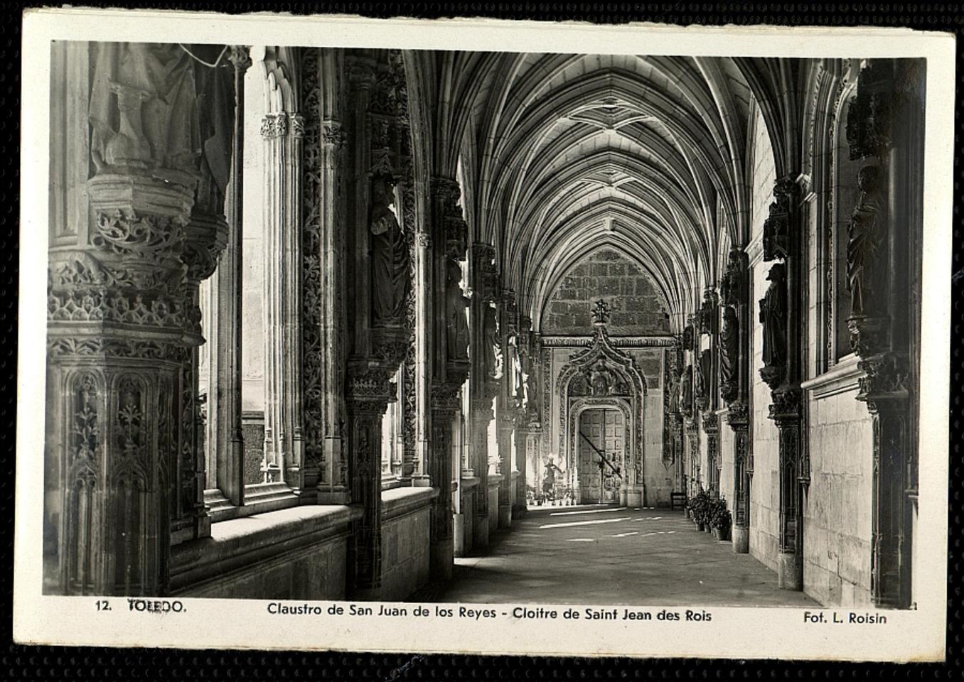 Toledo : Claustro de San Juan de los Reyes / Fot. L. Roisin.-. [Imagen]