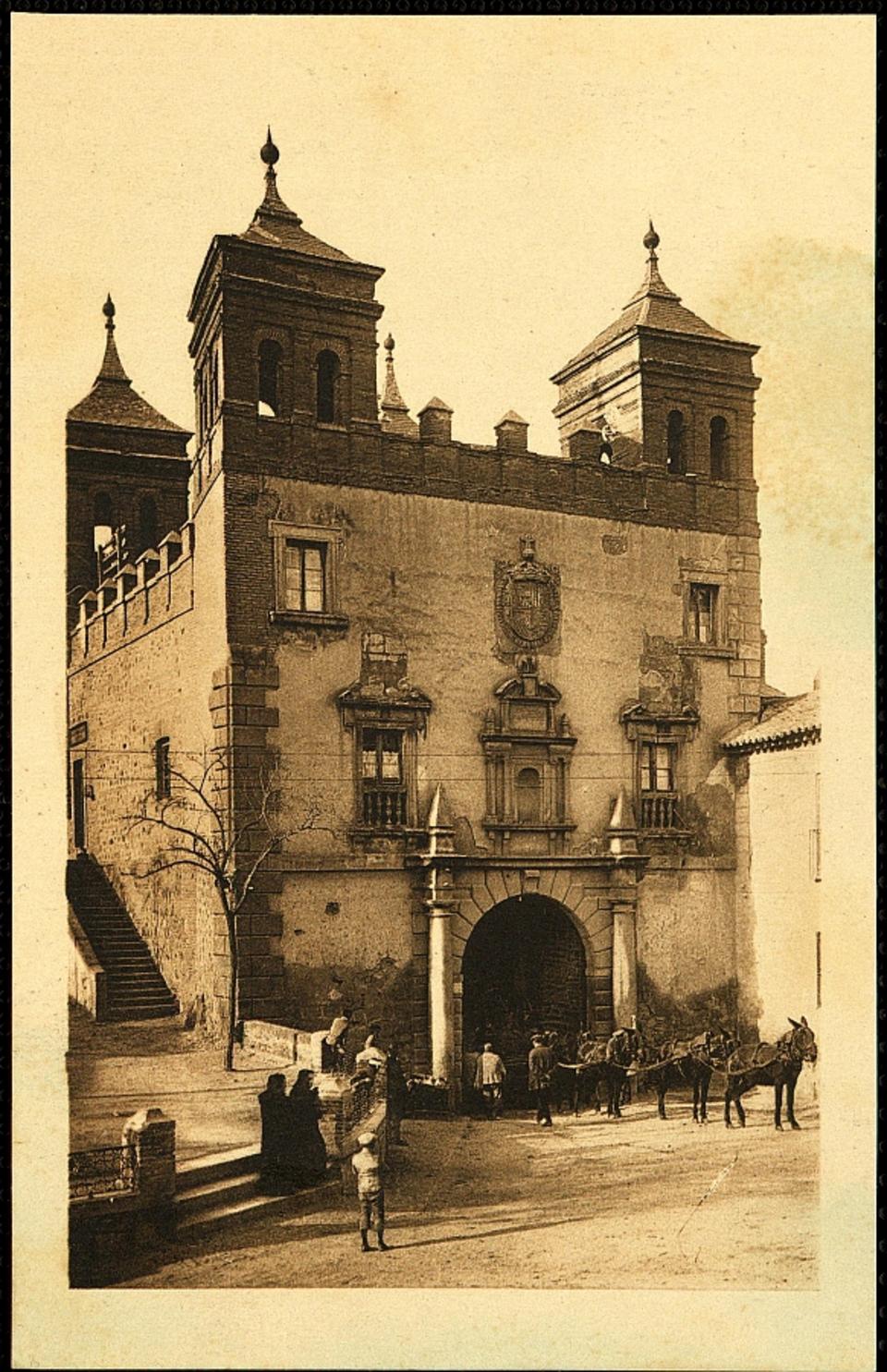 Toledo : Puerta del Cambrón / L. Roisin, fot.-. [Imagen]