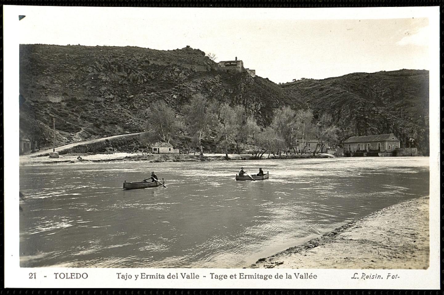 Toledo : Tajo y Ermita del Valle / L. Roisin, Fot.-. [Imagen]