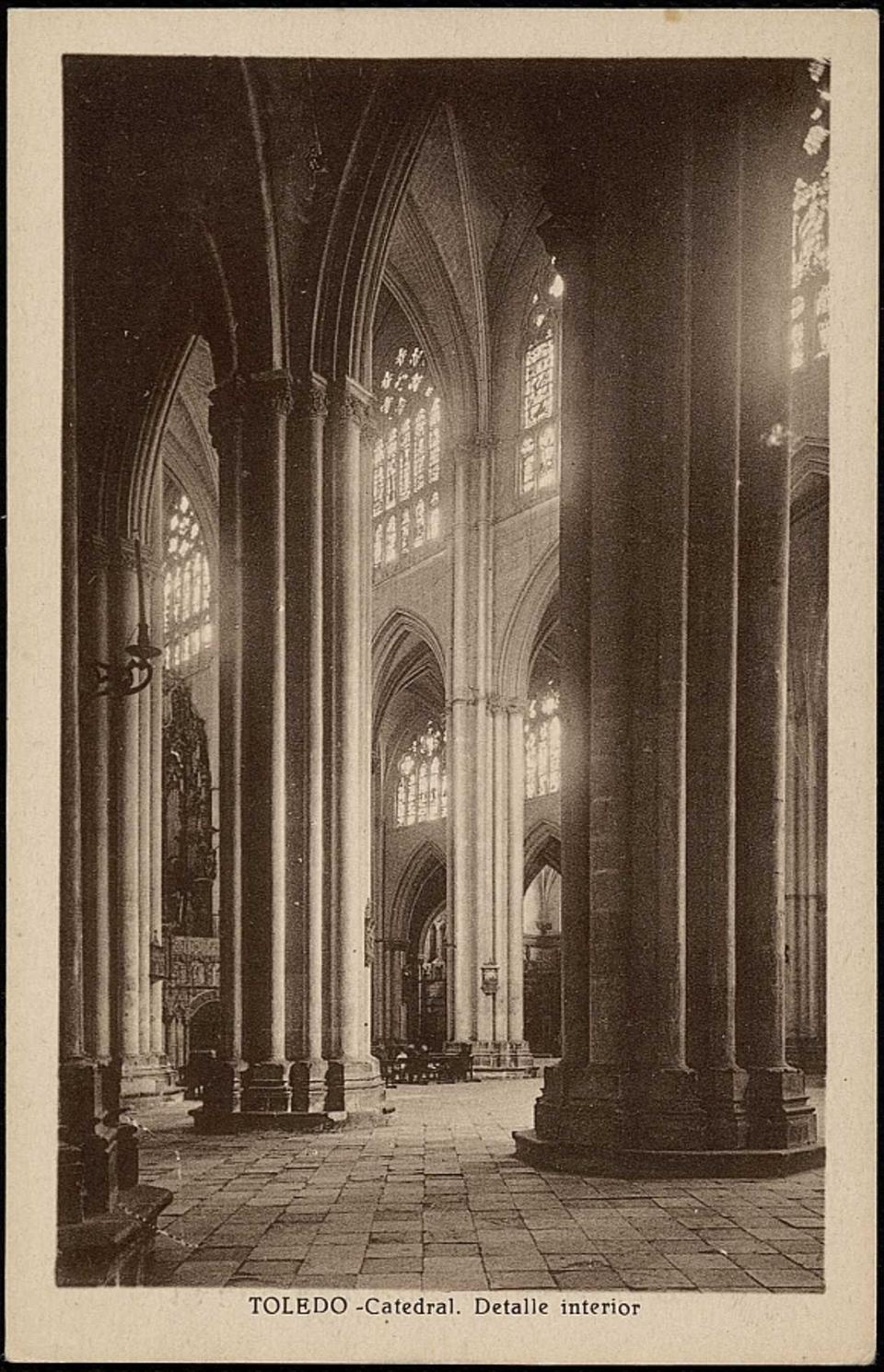 Toledo : Catedral. Detalle interior / Clixé L. Roisin.-. [Imagen]