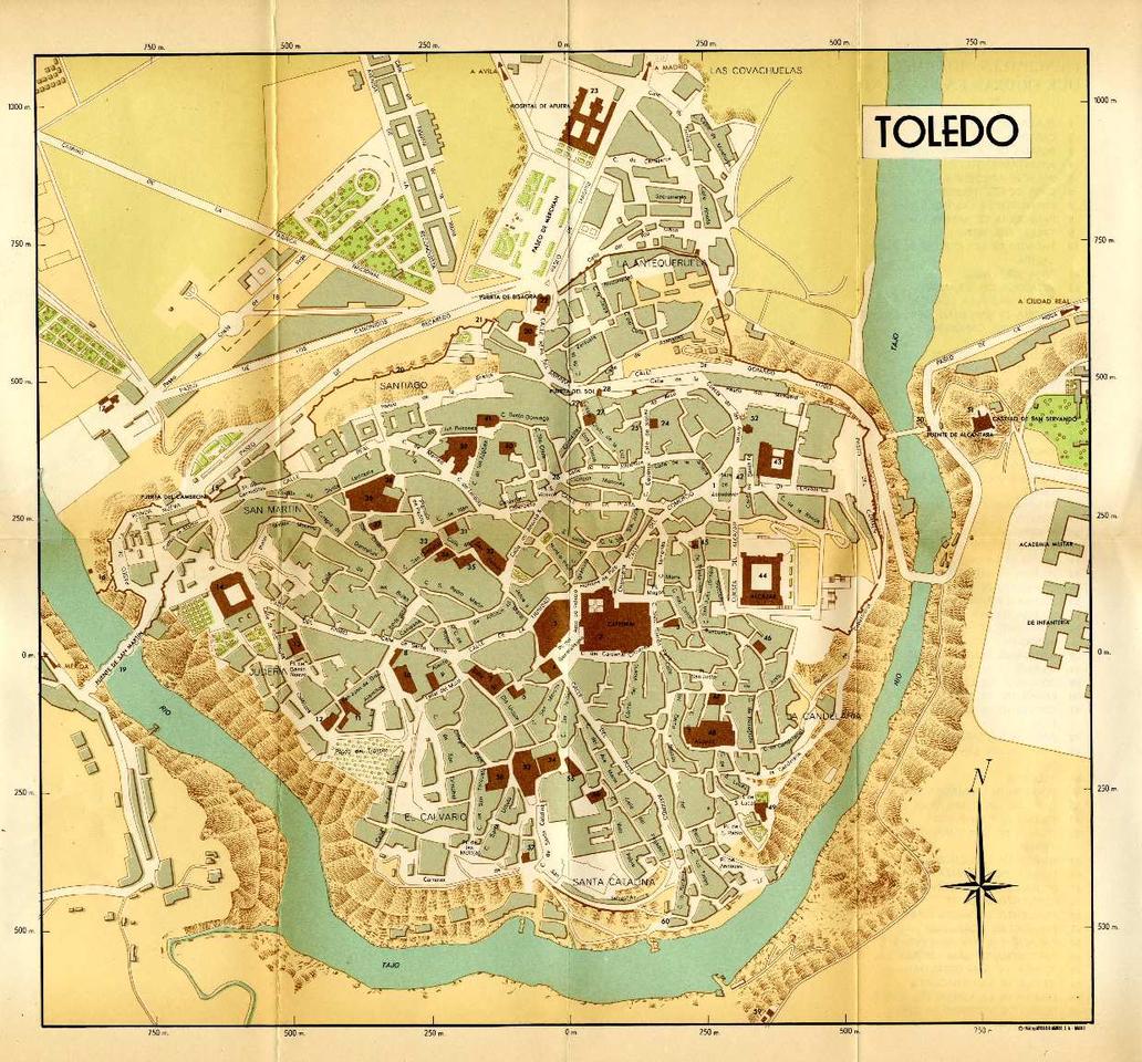 Toledo : [plano de población].-. [Imagen]